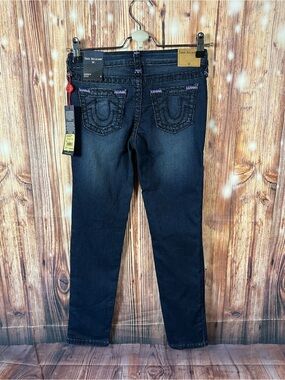 NWT True Religion Casey  Skinny Jeans in Dark Blue
Girls Size 8